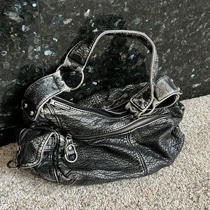 Dark gray purse